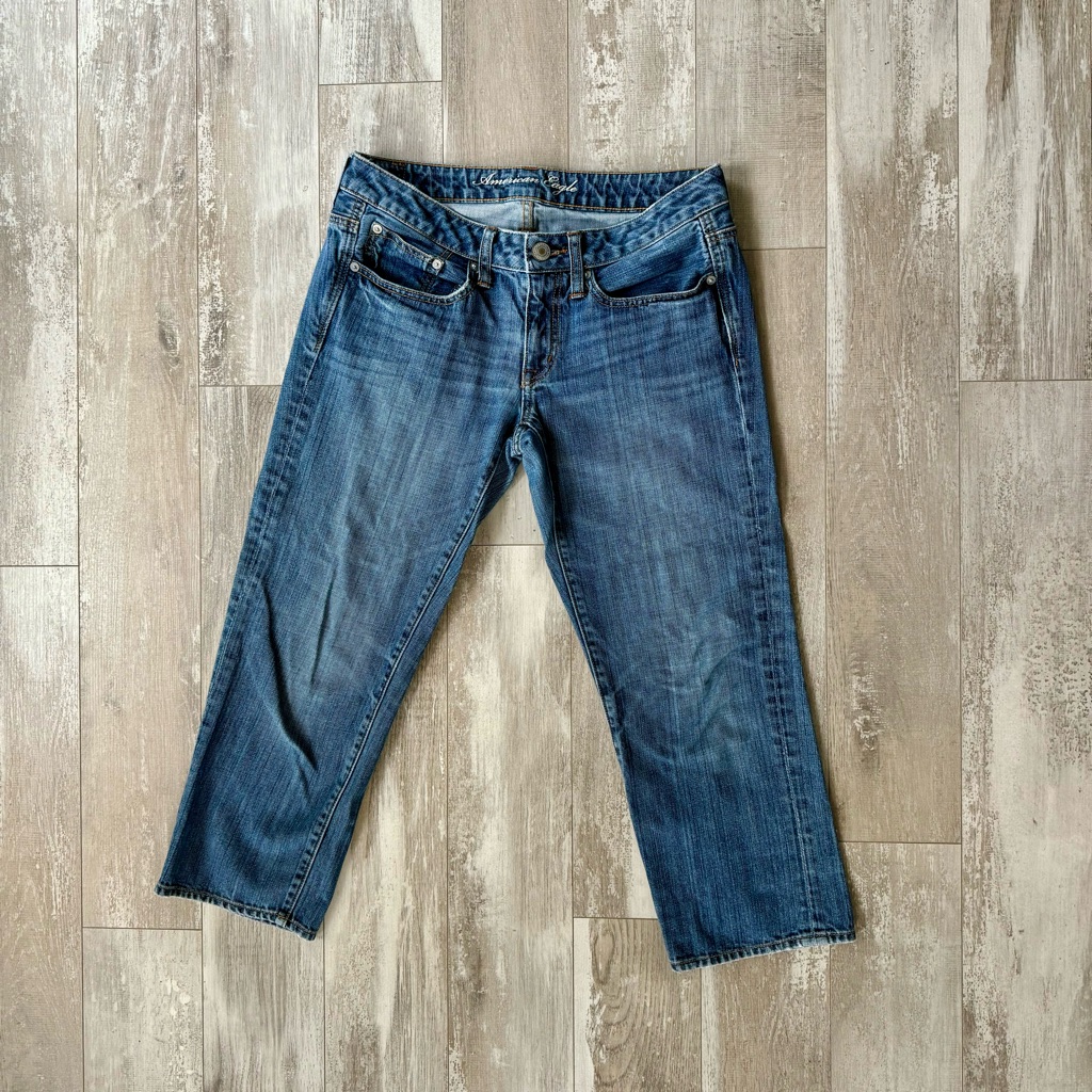 Ae Boy Fit Cropped Jeans